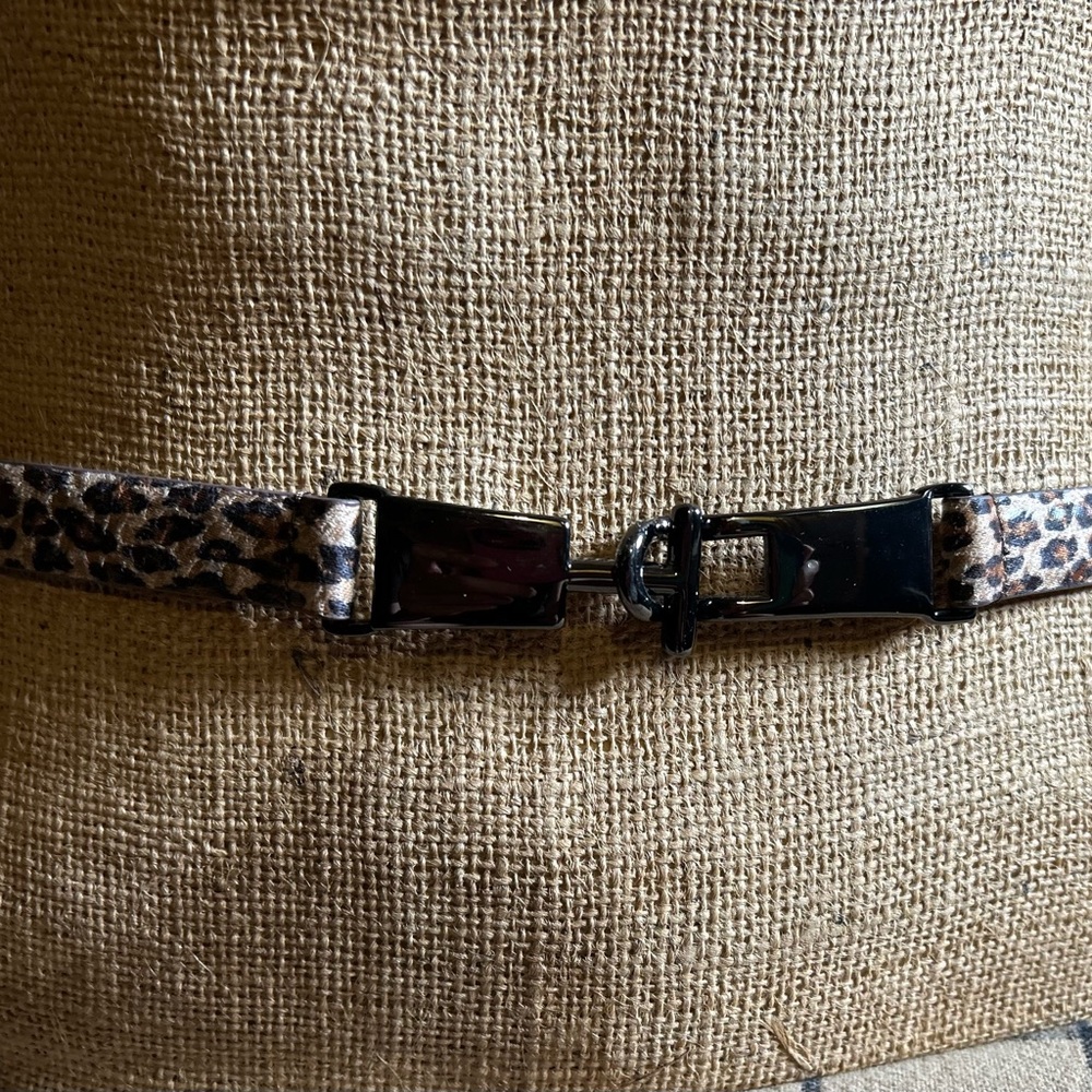 Animal print belt - one size